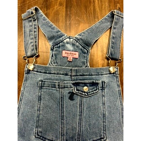 NWT!! Juicy Couture ,Overalls, XL, Release Hem, Wide Leg,Y2K, Grundge, Hip Hop - Picture 9 of 15